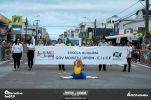 Desfile Alusivo ao anivers&aacute;rio de 253 anos de Guaratuba