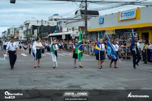 Desfile Alusivo ao anivers&aacute;rio de 253 anos de Guaratuba