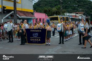 Desfile Alusivo ao anivers&aacute;rio de 253 anos de Guaratuba