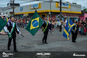 Desfile Alusivo ao anivers&aacute;rio de 253 anos de Guaratuba