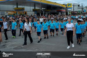 Desfile Alusivo ao anivers&aacute;rio de 253 anos de Guaratuba