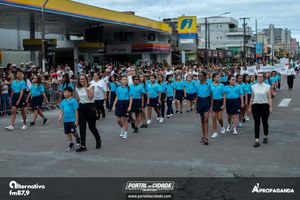 Desfile Alusivo ao anivers&aacute;rio de 253 anos de Guaratuba