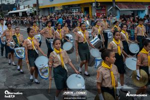 Desfile Alusivo ao anivers&aacute;rio de 253 anos de Guaratuba