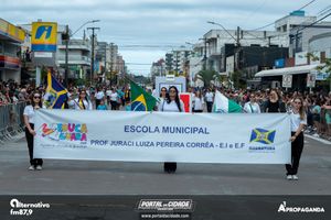 Desfile Alusivo ao anivers&aacute;rio de 253 anos de Guaratuba