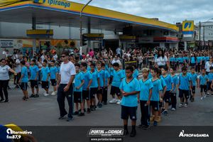 Desfile Alusivo ao anivers&aacute;rio de 253 anos de Guaratuba