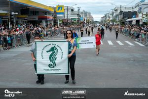 Desfile Alusivo ao anivers&aacute;rio de 253 anos de Guaratuba