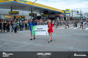 Desfile Alusivo ao anivers&aacute;rio de 253 anos de Guaratuba