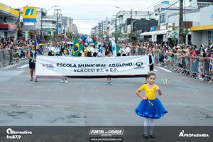 Desfile Alusivo ao anivers&aacute;rio de 253 anos de Guaratuba