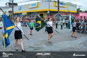 Desfile Alusivo ao anivers&aacute;rio de 253 anos de Guaratuba