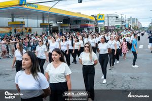 Desfile Alusivo ao anivers&aacute;rio de 253 anos de Guaratuba