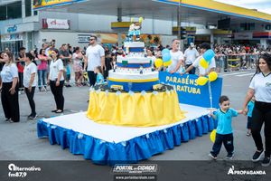 Desfile Alusivo ao anivers&aacute;rio de 253 anos de Guaratuba