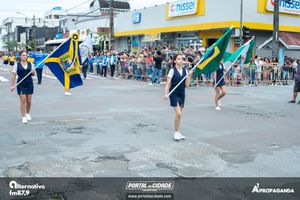 Desfile Alusivo ao anivers&aacute;rio de 253 anos de Guaratuba