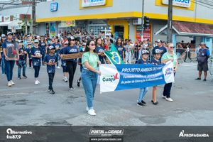 Desfile Alusivo ao anivers&aacute;rio de 253 anos de Guaratuba