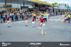 Desfile Alusivo ao anivers&aacute;rio de 253 anos de Guaratuba