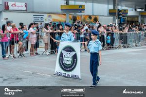 Desfile Alusivo ao anivers&aacute;rio de 253 anos de Guaratuba