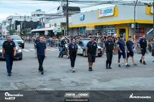 Desfile Alusivo ao anivers&aacute;rio de 253 anos de Guaratuba