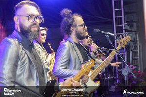 Show da Banda Big Time Orquestra nos 253 anos de Guaratuba