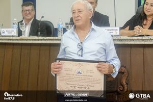 Entrega do T&iacute;tulo de Cidad&atilde;o Honor&aacute;rio Natanael Fanini