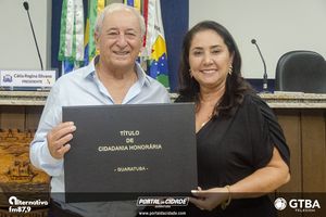 Entrega do T&iacute;tulo de Cidad&atilde;o Honor&aacute;rio Natanael Fanini