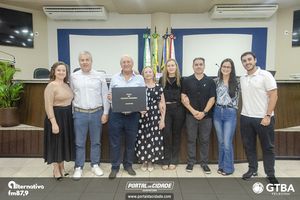 Entrega do T&iacute;tulo de Cidad&atilde;o Honor&aacute;rio Natanael Fanini