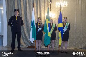 Formatura da primeira turma da Guarda Civil Municipal de Guaratuba
