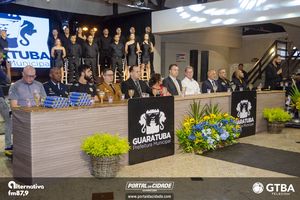 Formatura da primeira turma da Guarda Civil Municipal de Guaratuba