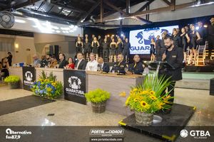 Formatura da primeira turma da Guarda Civil Municipal de Guaratuba