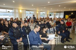 Formatura da primeira turma da Guarda Civil Municipal de Guaratuba