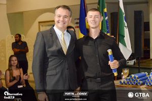 Formatura da primeira turma da Guarda Civil Municipal de Guaratuba