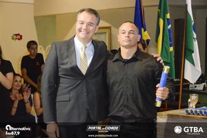 Formatura da primeira turma da Guarda Civil Municipal de Guaratuba