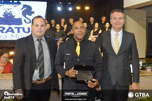 Formatura da primeira turma da Guarda Civil Municipal de Guaratuba