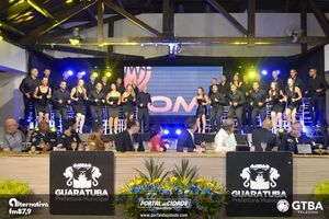 Formatura da primeira turma da Guarda Civil Municipal de Guaratuba