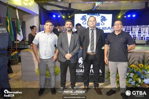 Formatura da primeira turma da Guarda Civil Municipal de Guaratuba