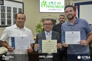 Diploma&ccedil;&atilde;o dos eleitos em 2024