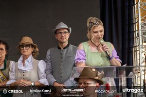 Apresenta&ccedil;&atilde;o da Presidente e do Vice-Presidente da 37&ordf; Oktoberfest de Igrejinha