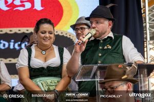 Apresenta&ccedil;&atilde;o da Presidente e do Vice-Presidente da 37&ordf; Oktoberfest de Igrejinha