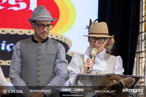 Apresenta&ccedil;&atilde;o da Presidente e do Vice-Presidente da 37&ordf; Oktoberfest de Igrejinha