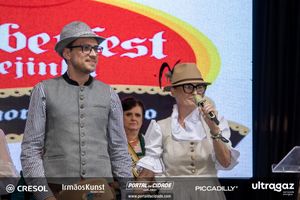 Apresenta&ccedil;&atilde;o da Presidente e do Vice-Presidente da 37&ordf; Oktoberfest de Igrejinha