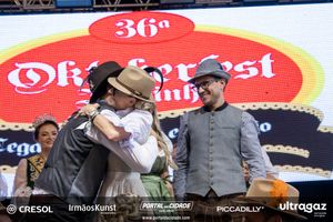 Apresenta&ccedil;&atilde;o da Presidente e do Vice-Presidente da 37&ordf; Oktoberfest de Igrejinha