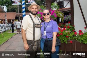 Apresenta&ccedil;&atilde;o da Presidente e do Vice-Presidente da 37&ordf; Oktoberfest de Igrejinha