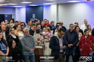 Inaugura&ccedil;&atilde;o do Posto de Atendimento da Viacredi Alto Vale
