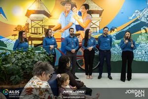 Inaugura&ccedil;&atilde;o do Posto de Atendimento da Viacredi Alto Vale