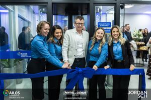 Inaugura&ccedil;&atilde;o do Posto de Atendimento da Viacredi Alto Vale