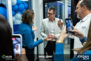 Inaugura&ccedil;&atilde;o do Posto de Atendimento da Viacredi Alto Vale
