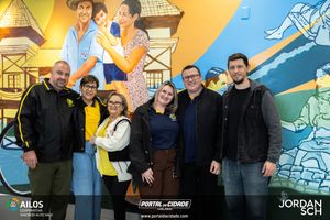 Inaugura&ccedil;&atilde;o do Posto de Atendimento da Viacredi Alto Vale