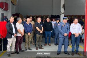 Cerim&ocirc;nia de Troca de Comando dos Bombeiros de Itapo&aacute;