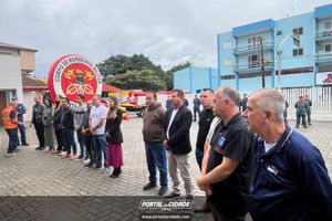 Cerim&ocirc;nia de Troca de Comando dos Bombeiros de Itapo&aacute;