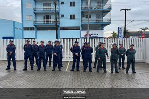 Cerim&ocirc;nia de Troca de Comando dos Bombeiros de Itapo&aacute;