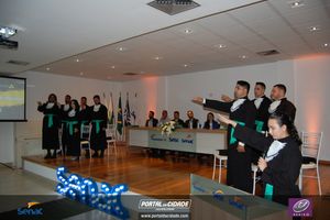 Formatura da 1&ordf; Turma do Curso T&eacute;cnico em Radiologia