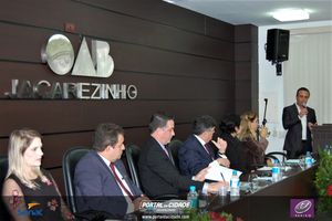 Solenidade de posse da OAB Paran&aacute;, subse&ccedil;&atilde;o de Jacarezinho para o tri&ecirc;nio 2022/2024